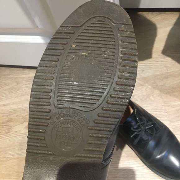 Vintage Made in England Doc Martens / Dr. Martens in black  leather - Picture 5 of 6